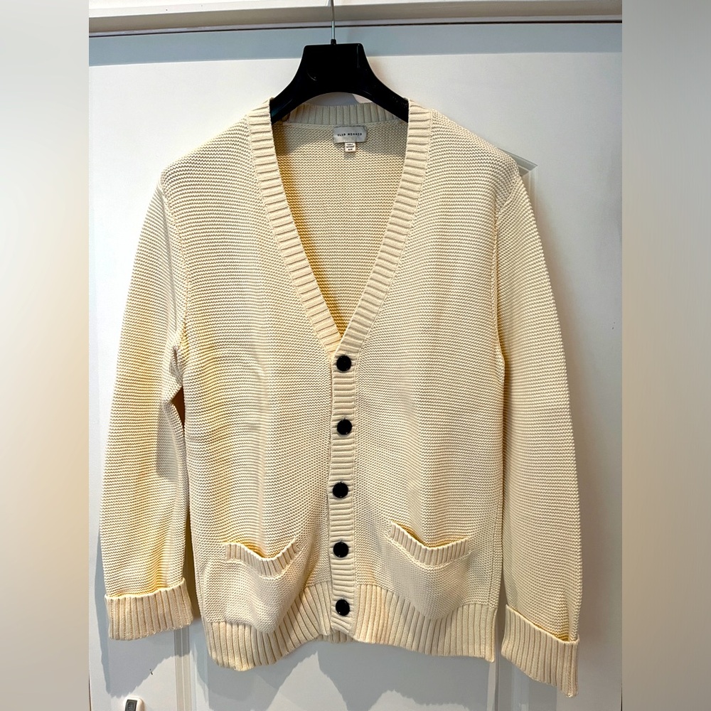 Club Monaco Heavy Cotton Cardigan